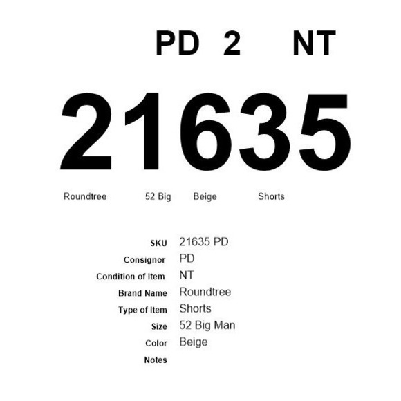 Roundtree & Yorke Big Man Performance Classic Fit Flat Front Shorts Beige 52 x 8 - Picture 9 of 9